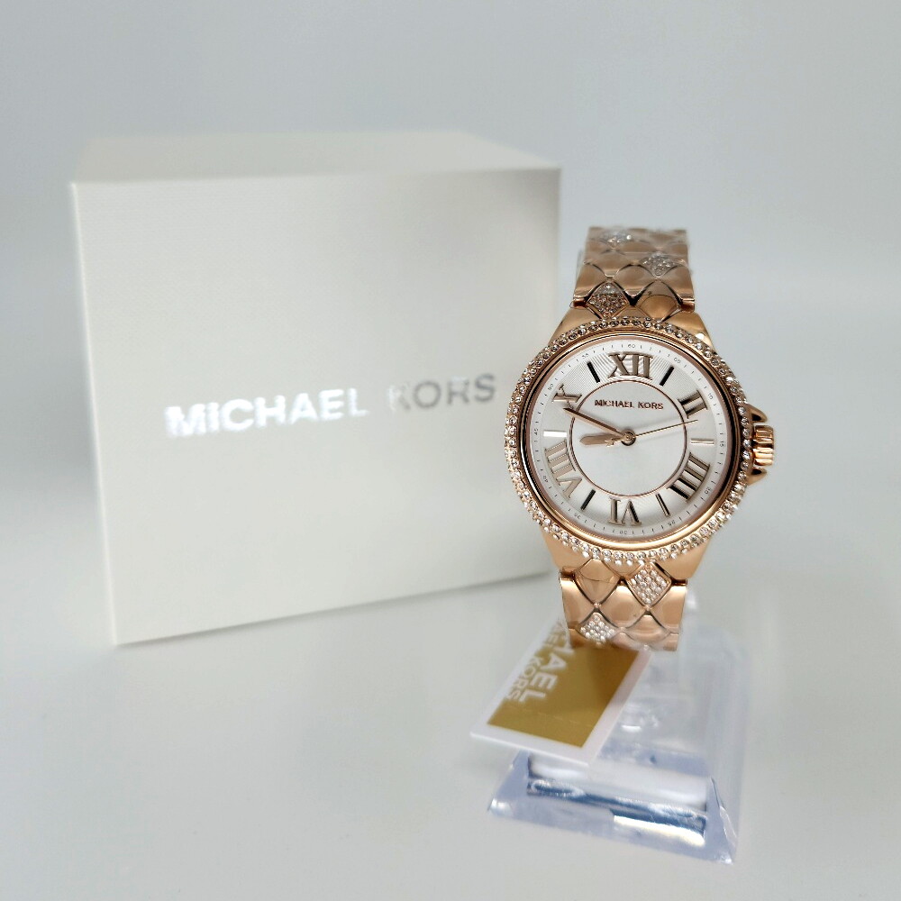 마이클코어스_시계 마이클코어스 Camille 아날로그 쿼츠 여성 메탈시계 MK4810