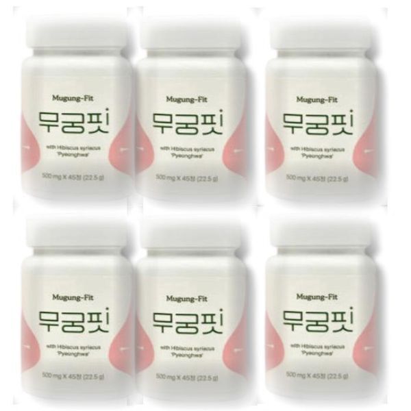 하프클럽(식품) [하프클럽/기타]무궁핏 500mg x 45정 6박스