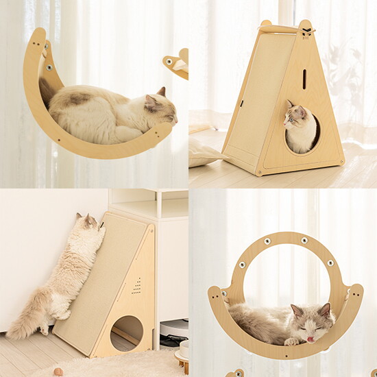 모넬로 [모넬로] ★롯데단독 냥냥펀치 스크래쳐  특별 할인전  ★ 캣워커/계단/하우스/캣타워