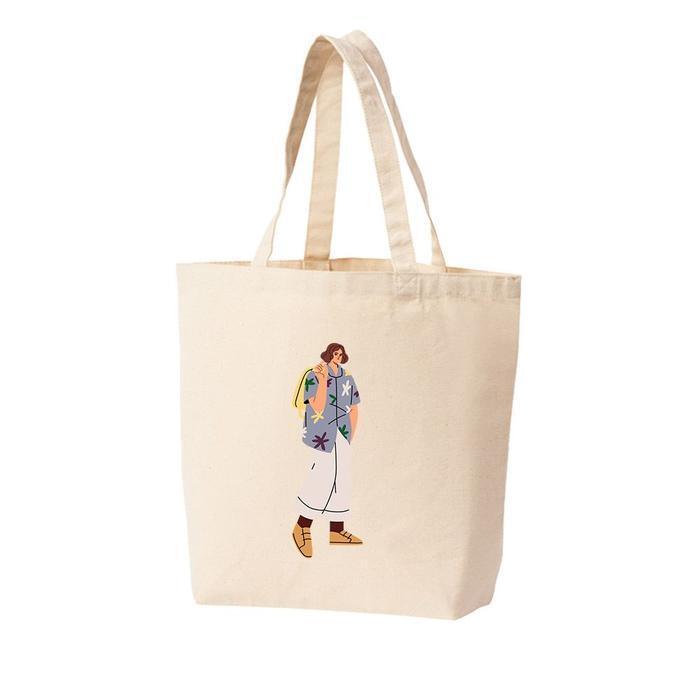 셀러허브잡화 [라일리] Rly 에코백 패션피플 패션쇼 모델 인플루언서 패션트