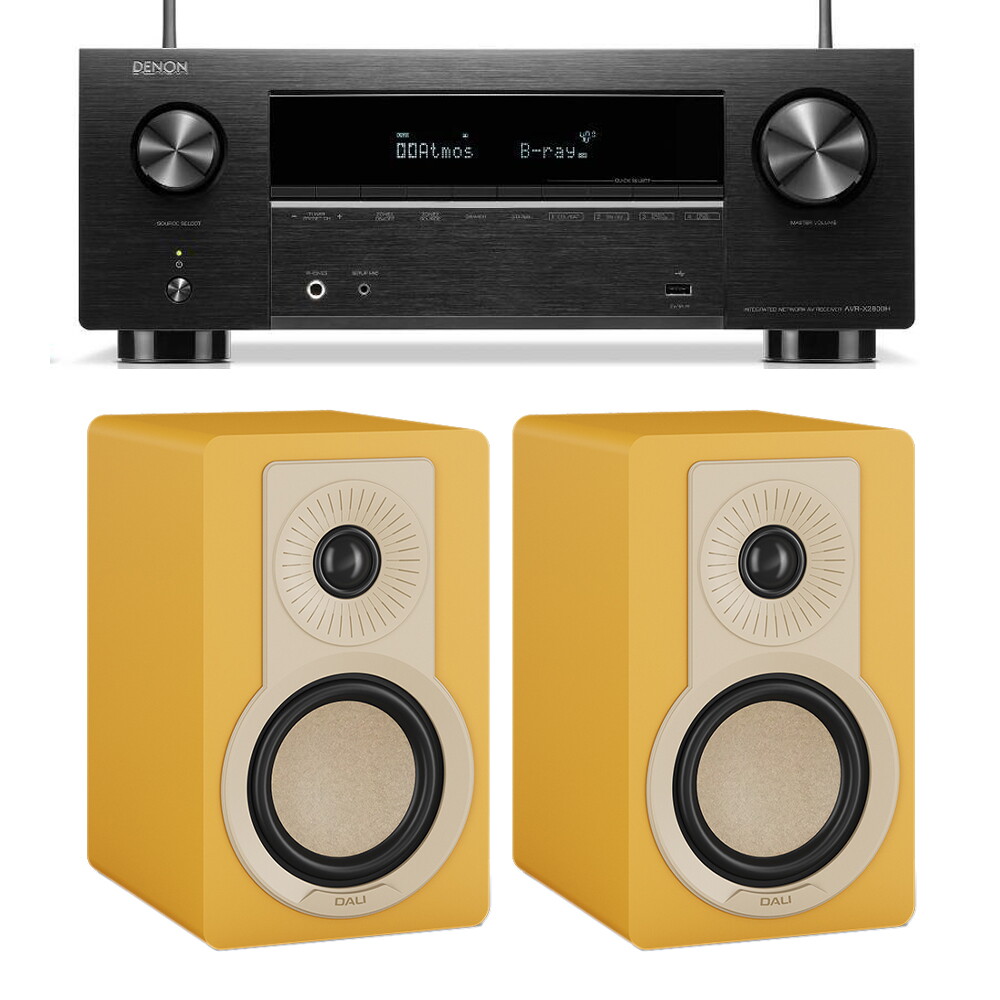 Denon 데논 AVR-X2800H + 달리 Kupid AV 오디오 앰프 스피커