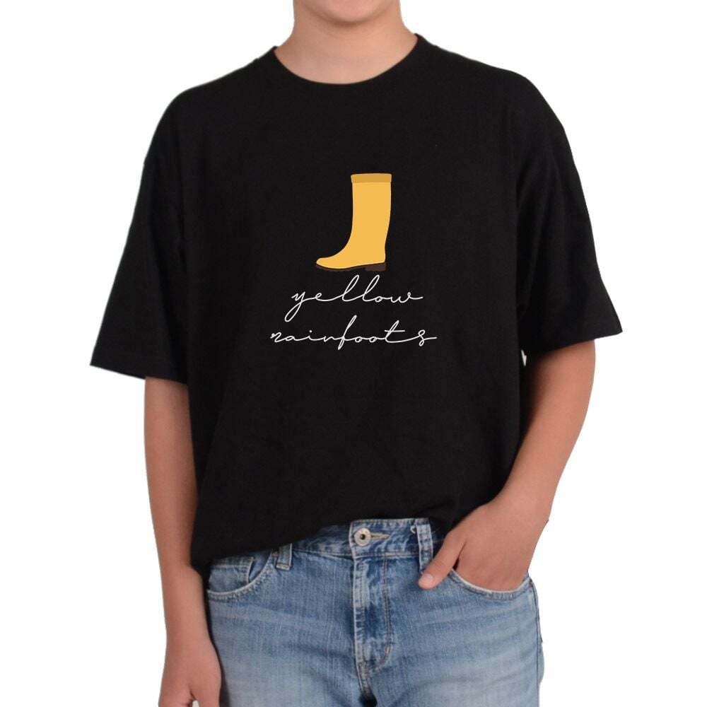 지오벤처스 길단 반팔 USA핏 노란장화 YELLOW 노란신발그림 다양한색상 전사이즈