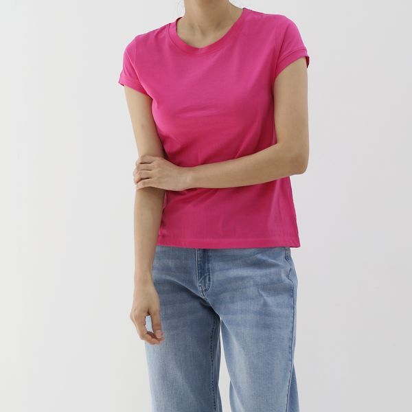 제이블랑 [하프클럽/제이블랑]샤토 캡소매 티셔츠 JBE2TS003