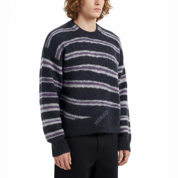 아크네 스튜디오 북유럽 감성 B60315 DRI (모헤어 크루넥 점퍼)