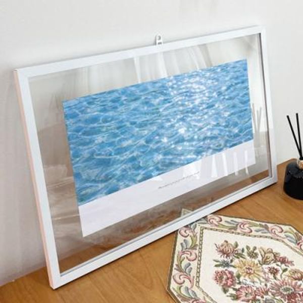 교보문고 꾸밈 te905-투명액자58CmX38Cm 반짝이는물결