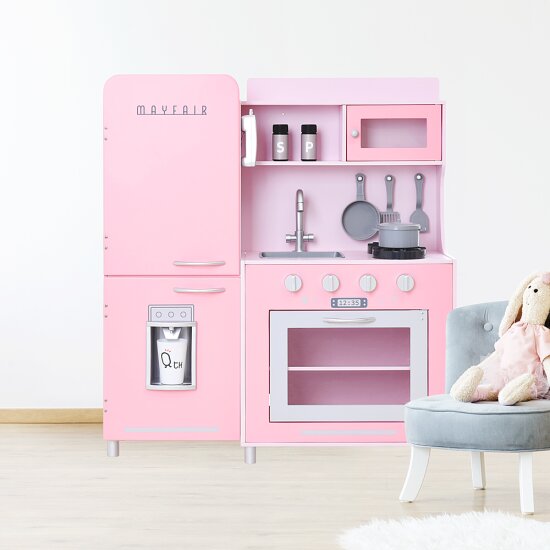 팀슨키즈 원목주방놀이 메이페어 2단 (서울인천 무료조립배송 )