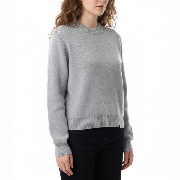 골든구스 골든구스 25FW 코튼 블렌드 라운드넥 스웨터 (GWP00836 P000662 60255)