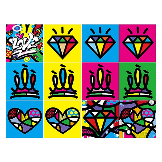 [코마/판화] Minipop (25.4 x 25.4) Limited edition 10 / 12개 中 택 1