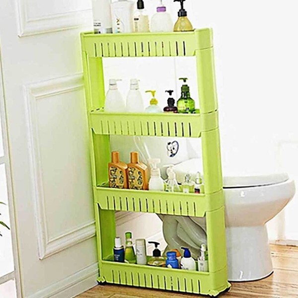 알티피아 알티피아 [하프클럽/알티피아]이동식 선반4단 좁은주방수납 이동식수납 주방 진열대