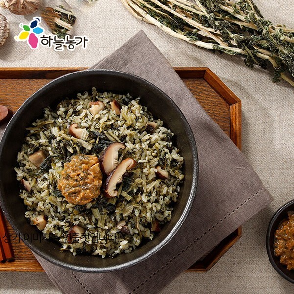 하이원푸드 [하프클럽/훈훈한삼촌]강된장 시래기 표고버섯밥 215g x 2개