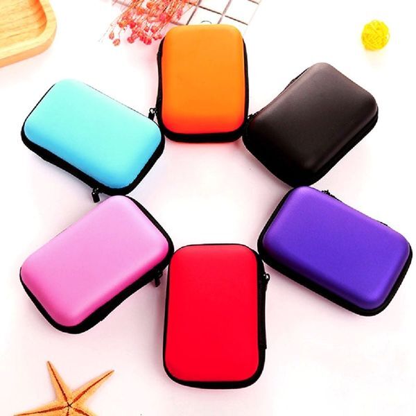 에이치플러스몰 [하프클럽/에이치플러스몰]예쁜 여행용 미니 충전기 파우치 하드파우치