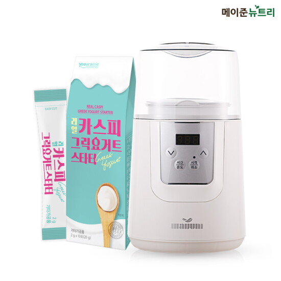 [메이준 뉴트리][메이준뉴트리] 요거트제조기 요거지니 + 카스피 그릭요거트 스타터 10포 증정