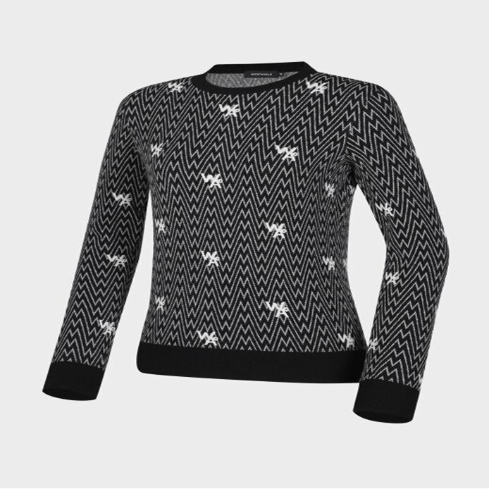 와이드앵글 CO 올오버 모노그램 라운드 풀오버 LWWU24K72