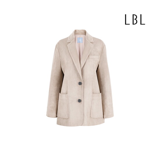 [LBL](런칭가 79,000원) (25SS) FAUX스웨이드 테일러드 자켓
