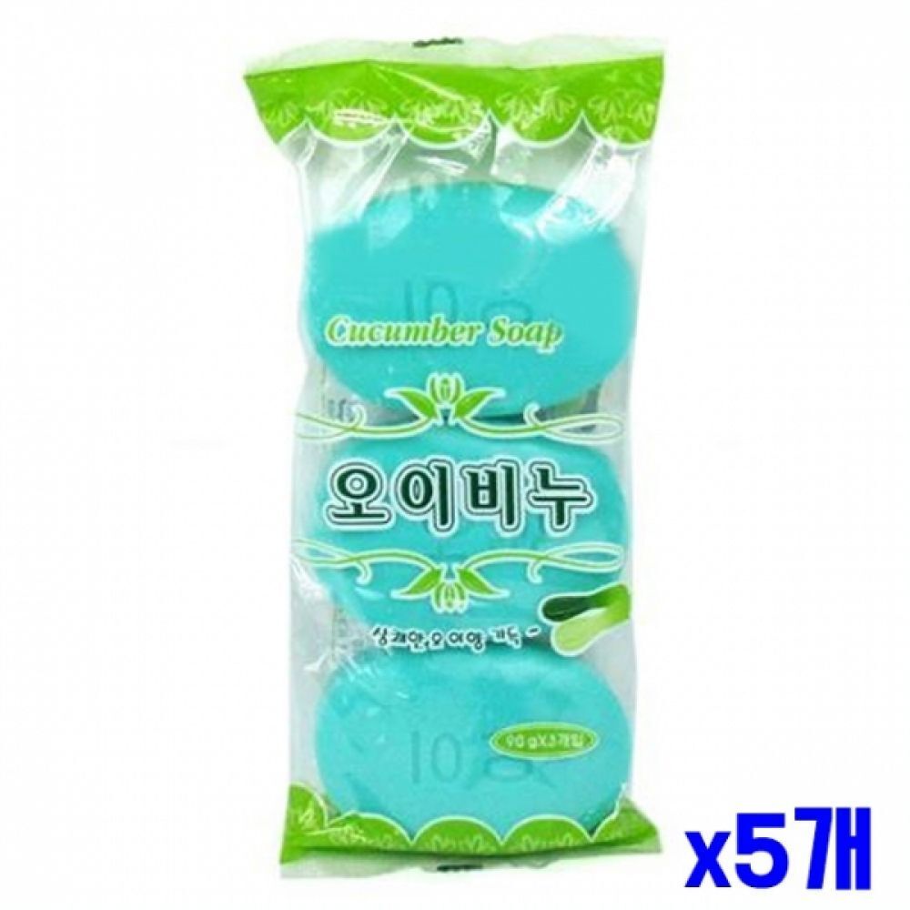 오너클랜 [오너클랜]인기상품 WL 오이 세수비누 3P x5개 [WFLNLRP_260129]