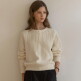 [아워호프]Button Wool Cable Knit - 4colors (H25WT-KN08)