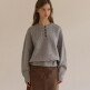 [아워호프]Button Wool Cable Knit - 4colors (H25WT-KN08)