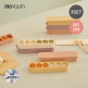 [모윰][모윰]이중밀폐 실리콘 토핑 이유식 큐브 30ml 6구 3개 세트