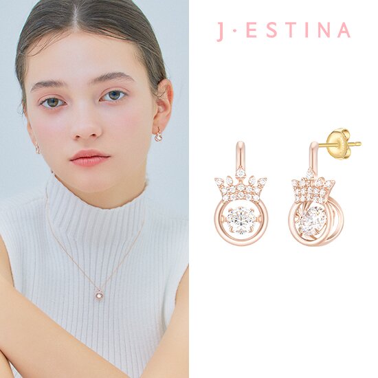 14K 골드 미오엘로 귀걸이(JJMEEQ1BF617R4000)