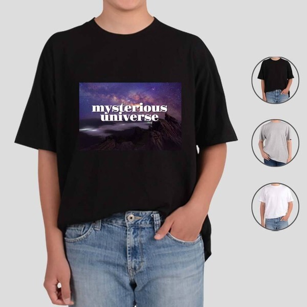 알티피아 알티피아 [하프클럽/알티피아]기능성 반팔티 우주 인공위성 행성 지구 S 전색상