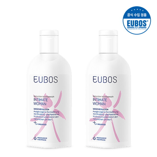 [EUBOS][오이보스공식] 인티메이티드 여성 청결제 200ml X 2