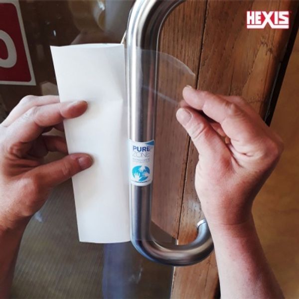 교보문고 헥시스 HEXIS 항균필름 코로나19 예방/항균 손잡이용