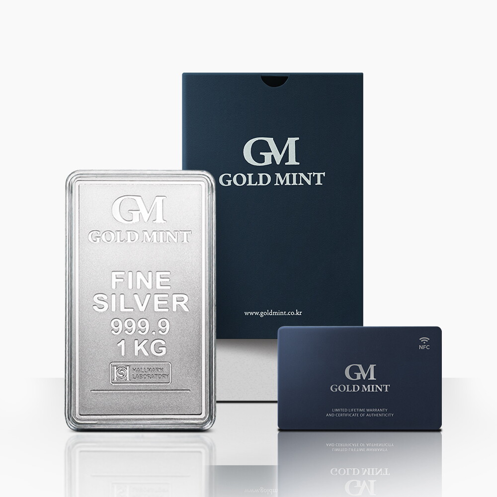 골드베베 [골드베베] 순은 포나인 999.9% GMT실버바 1kg(1000g)