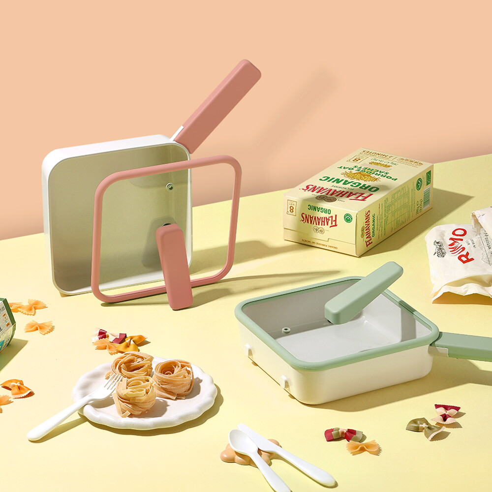 (주)네오플램 네오플램 스탠딩 IH 사각 삐삐팬 21cm