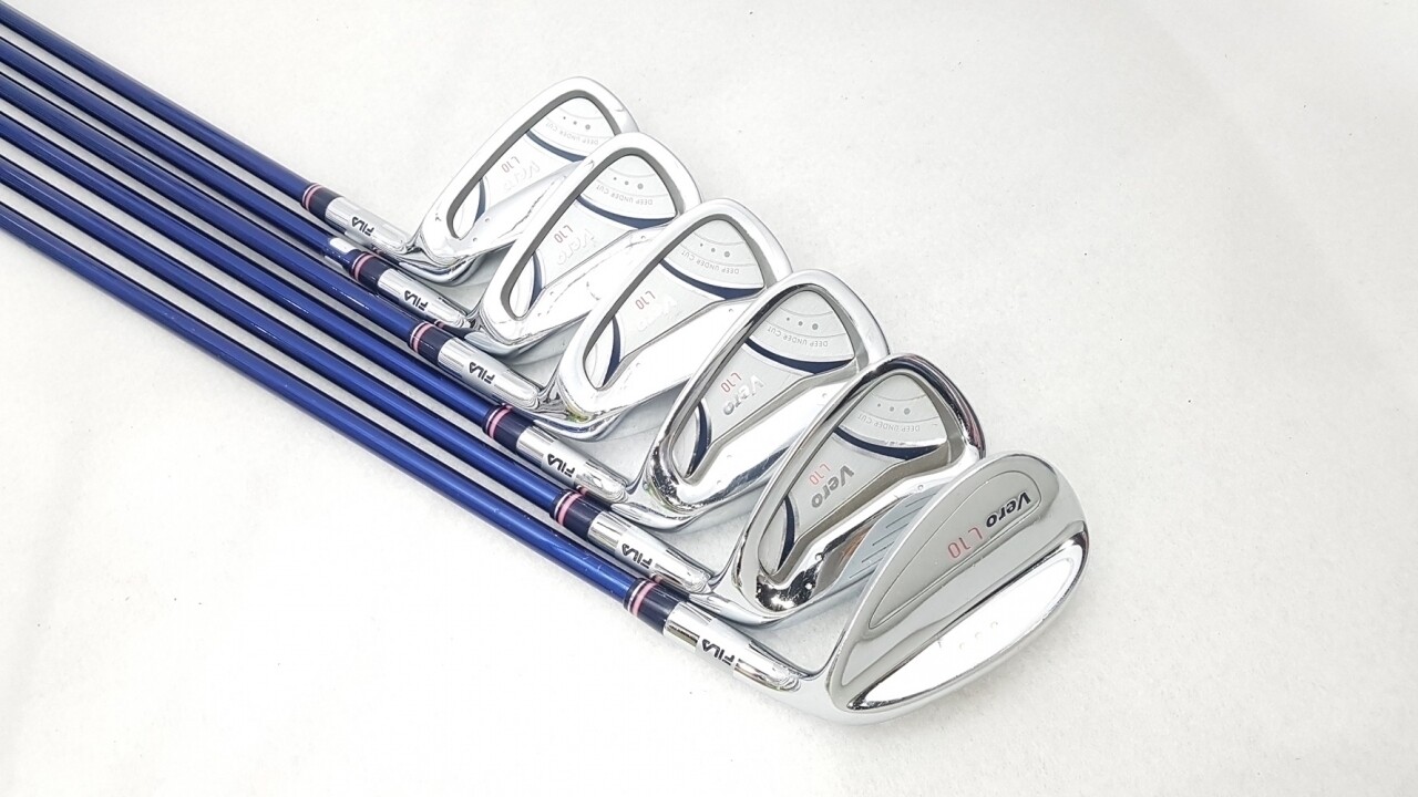 휠라 골프 중고 여성용 FILA VERP L10 카본L 6~S 6아이언 정품 (41902)