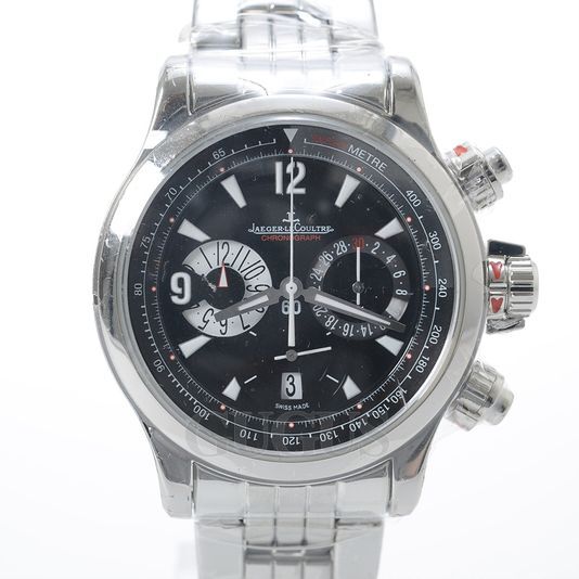 예거 르꿀뜨르 예거르쿨트르 [구구스]중고명품 예거르꿀뜨르 마스터 컴프레셔  크로노 스틸 시계 (NO 2601778)