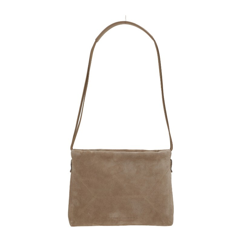 브루넬로쿠치넬리 브루넬로쿠치넬리 렉탱귤러 스웨이드 숄더백 MBDLD2808 C2767