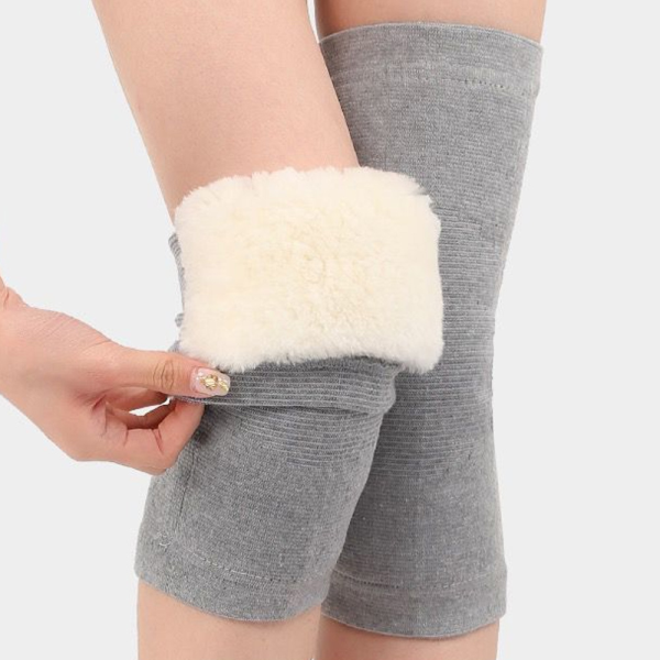 루즈루나 [루즈루나]비너 겨울 기모 방한 털 레그워머 무릎토시