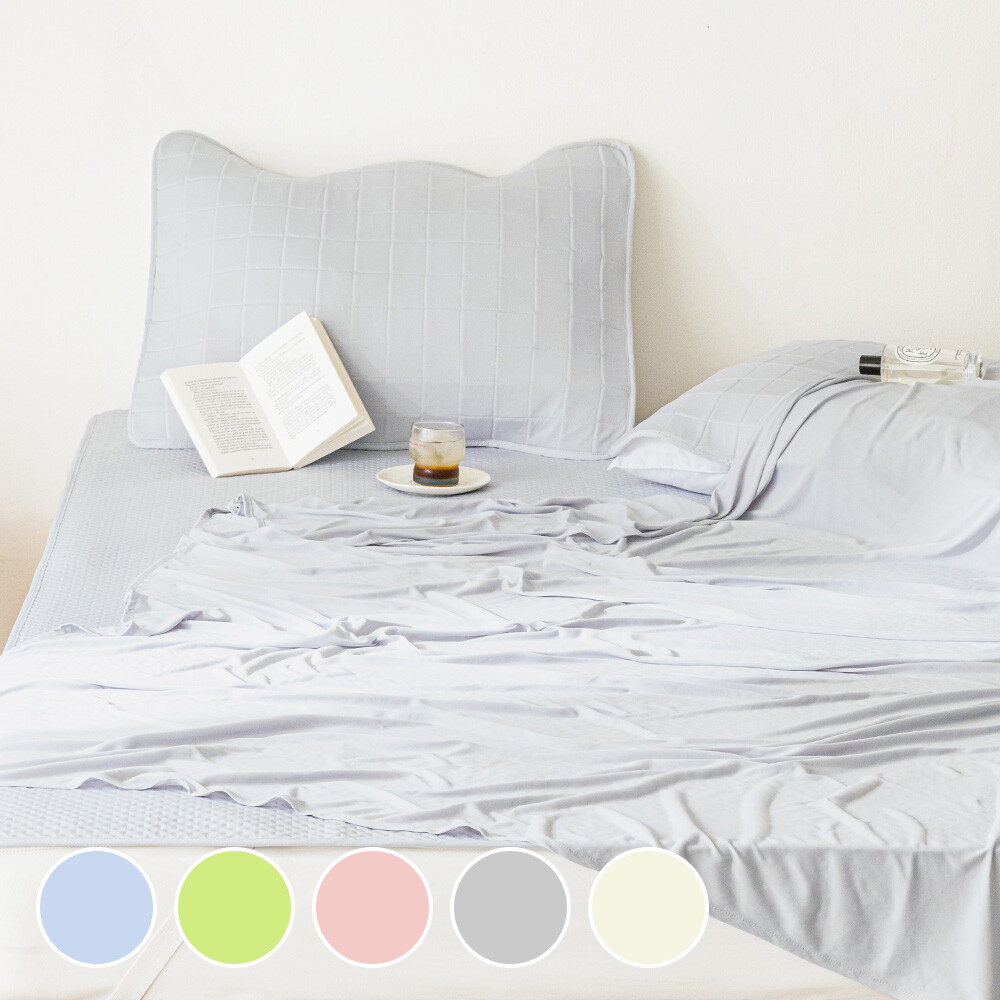 ㈜백광 더 자리 [시크릿특가]여름 냉감 아이스 냉장고 홑이불 SS(150x200)