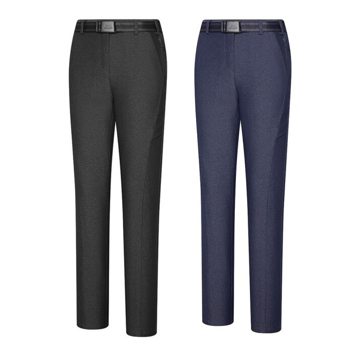 콜핑 콜핑 2193PK525WL8 멜란지 스트레치 허리밴딩 여자 가을 등산바지