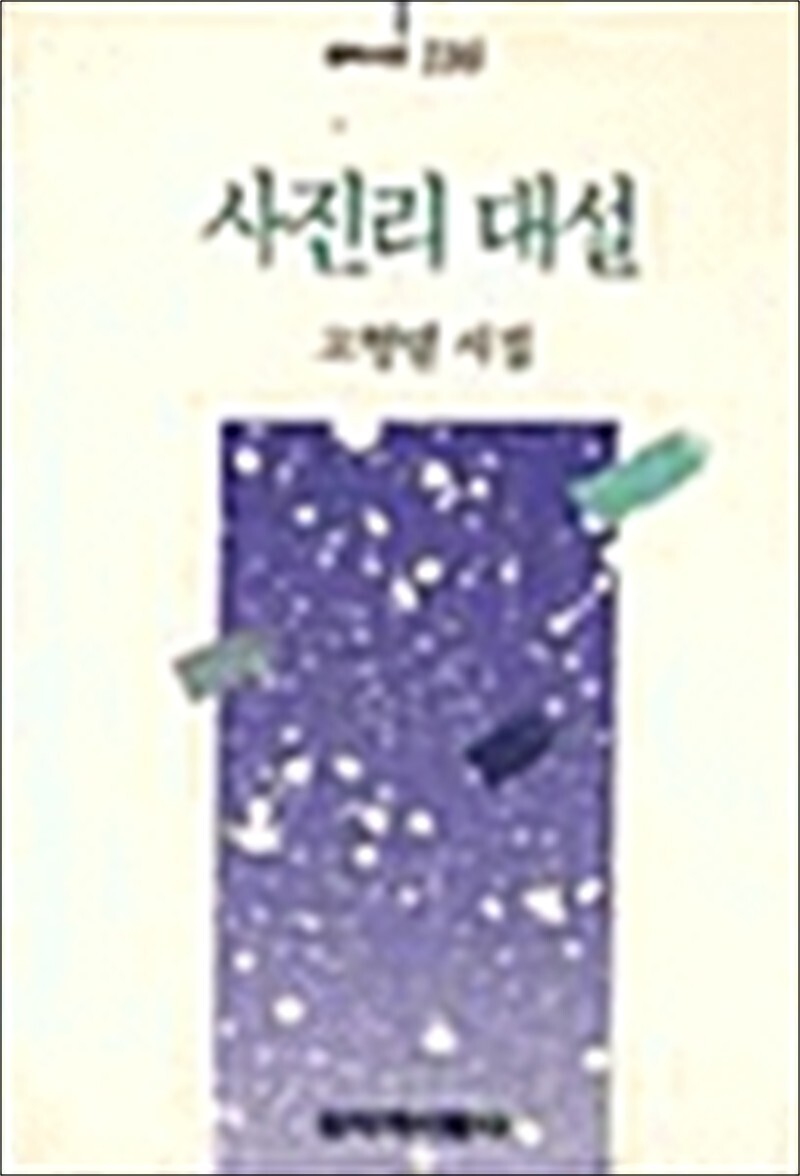 창비(단) 사이먼북스 [사이먼북스] 사진리 대설 (창비시선 116)