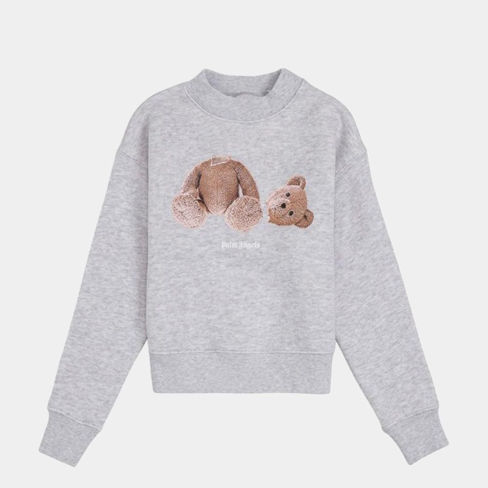 팜 엔젤스 팜엔젤스 키즈 킬더베어 크루넥 맨투맨 미디엄그레이 PGBA002F21FLE001 0660