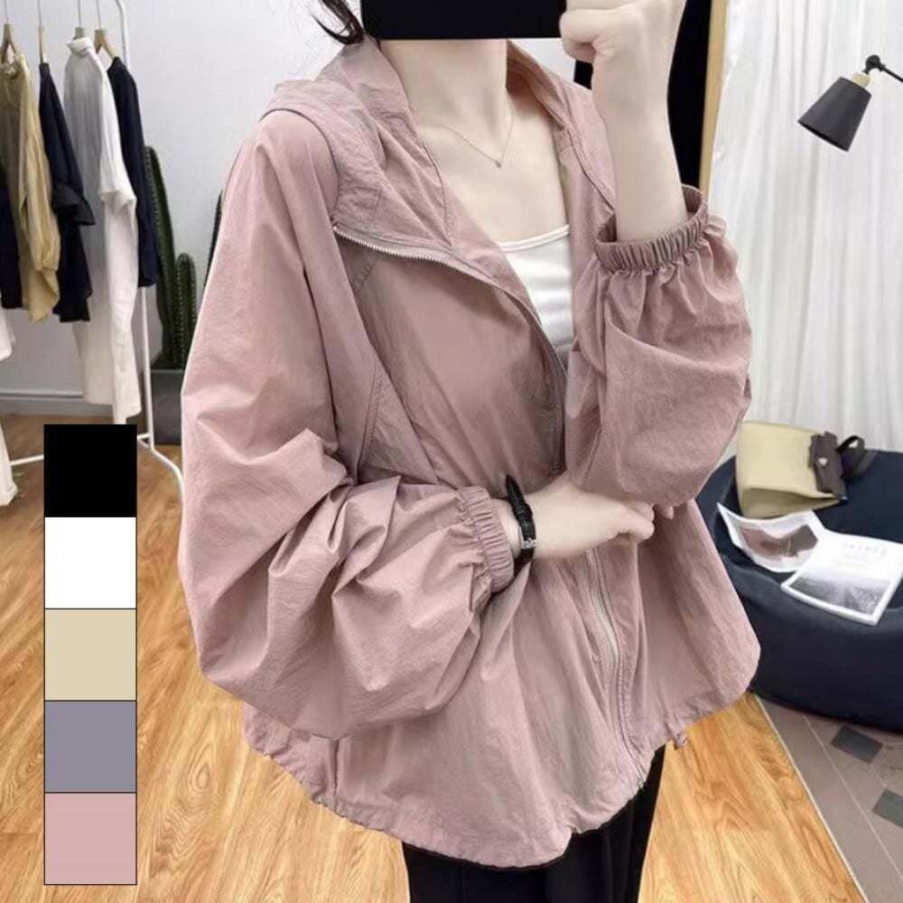 상세정보별도표시 / 상세정보별도표시 모노무드 [모노무드]모노무드 여성 여름 가을 선선한 바람막이 방풍 후드집업 자켓