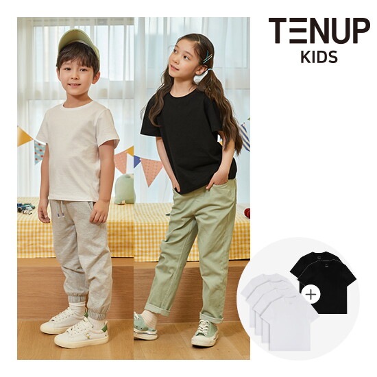 [텐업]○ KIDS 오가닉 오드람프 티셔츠 6종