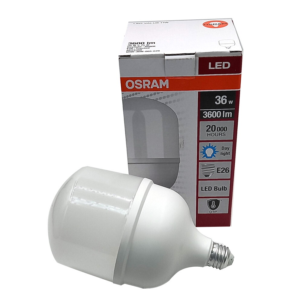 레드밴스 금호애드조명 오스람 LED전구 36W 하이와트 매장조명 보안등 공장등 BL램프