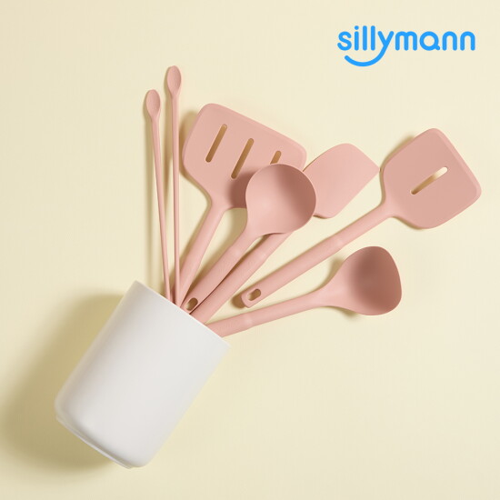 [실리만]★방송에서만★[조리도구 6종 세트] 데이핏 프리미엄 실리콘 조리도구 6종