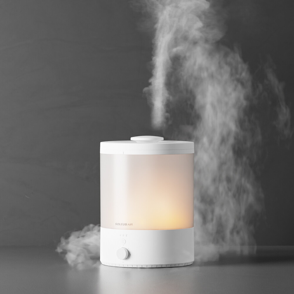 에어로코리아(주) 솔러스에어 초음파 무드등 통세척 가정용 대용량 가습기 AIR5001HUW