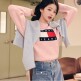 [타미힐피거(아울렛)][공식] [타미힐피거] 플래그 크루넥 스웨터 (T32E7KTO40TWT1TVS)