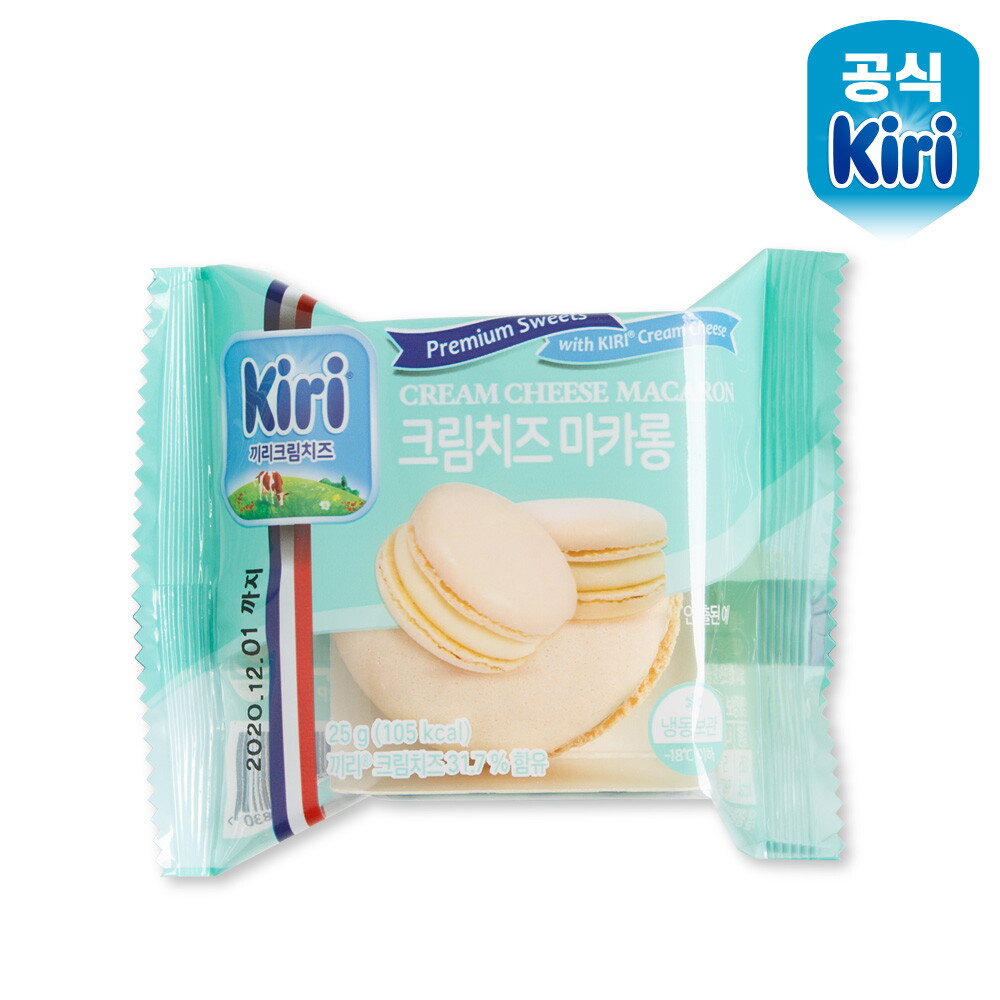 끼리 끼리 크림치즈 마카롱 1개 / 프랑스 디저트 홈카페 다쿠아즈