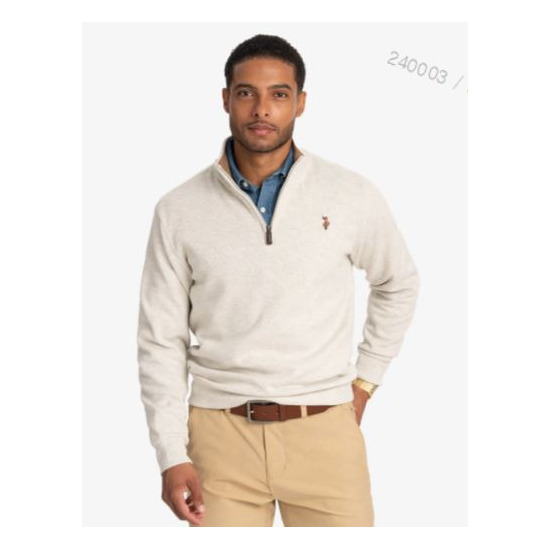 [POLO]17. U.S. Polo 반집업 스웨터 (오트밀)