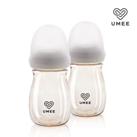 [유미][유미] PPSU 260ml 레벨업젖병 오트밀 2개입 (젖꼭지 미포함)
