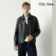 [씨티지](런칭가 89,000원) 23FW 남성 데일리 FAUX 레더 자켓
