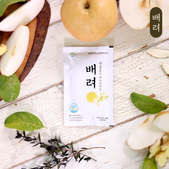 [배려] 생강담은 배도라지즙 100ml*50포*2박스 (총 100포)