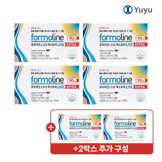 [포모라인][방송에서만][4+2박스]포모라인 엑스트라 L112 다이어트 (750mgX90정)x6박스