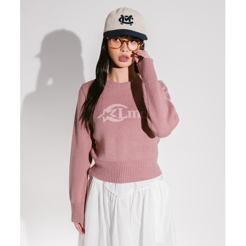 엘엠씨 엘엠씨(진유니) 엘엠씨 WM STAR LOGO CROPPED KNIT pink 4494183 0LM44FKN821PNK