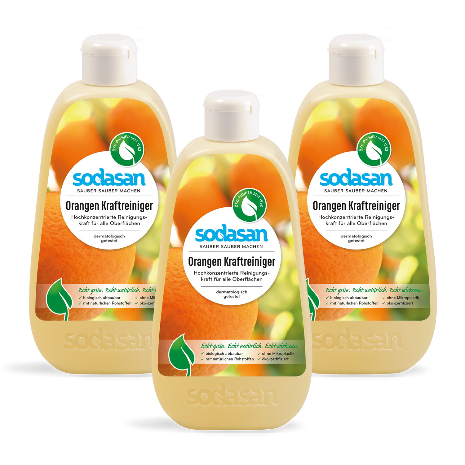 [소다산] 오렌지 파워 다목적 세정제 500ml 3개